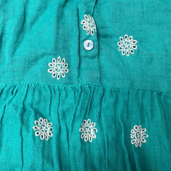 Maeve | XS green and white floral green dress - Picture 6 of 7